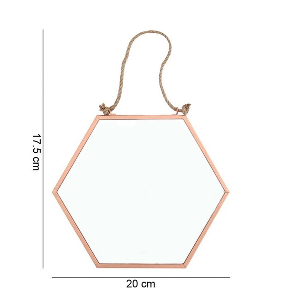 Small Geometric Mirror - ScentiMelti  Small Geometric Mirror