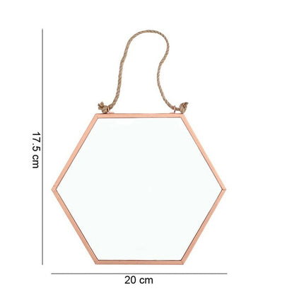 Small Geometric Mirror - ScentiMelti  Small Geometric Mirror