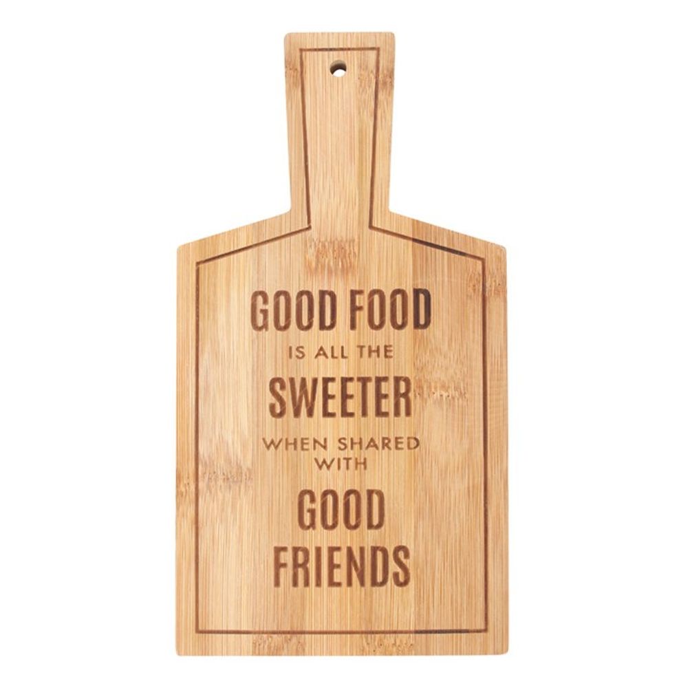 Sweeter When Shared Bamboo Serving Board - ScentiMelti  Sweeter When Shared Bamboo Serving Board