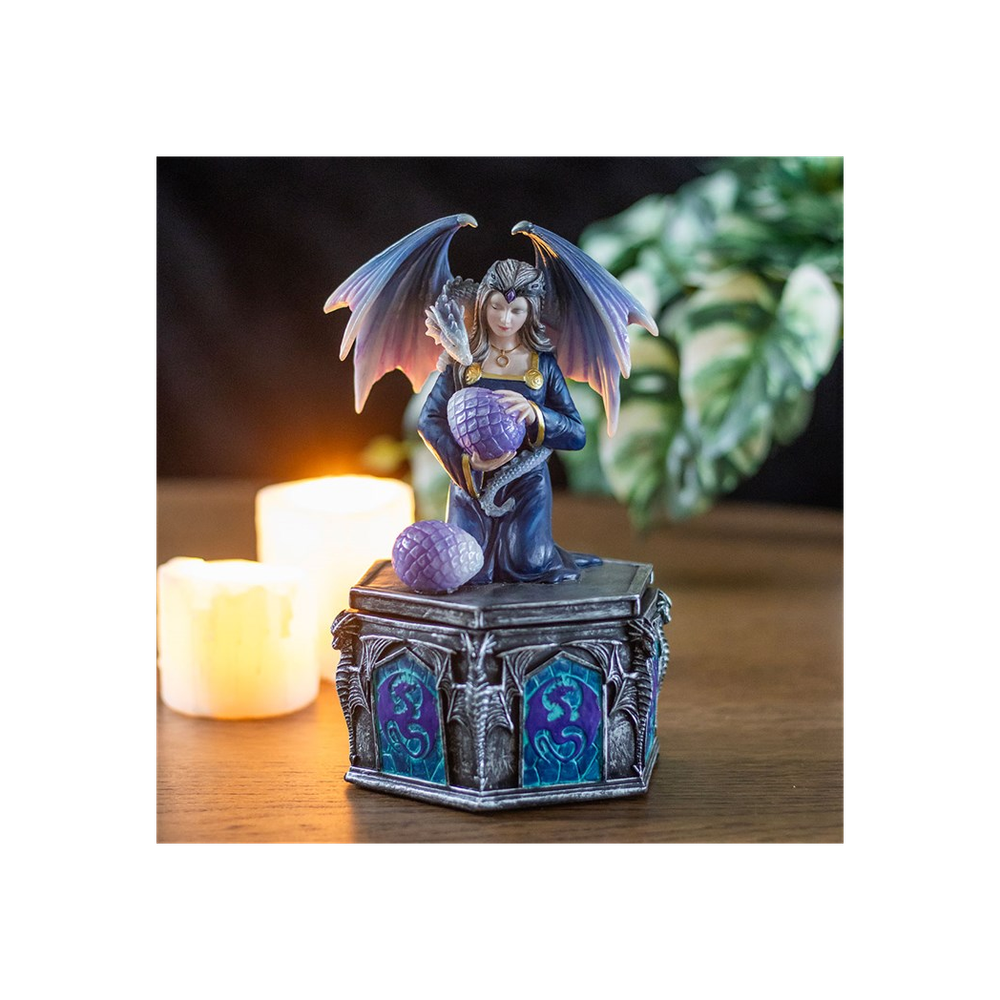 Dragon Friendship Spring Box by Anne Stokes - ScentiMelti Home Fragrance, Beauty & Gifts UK