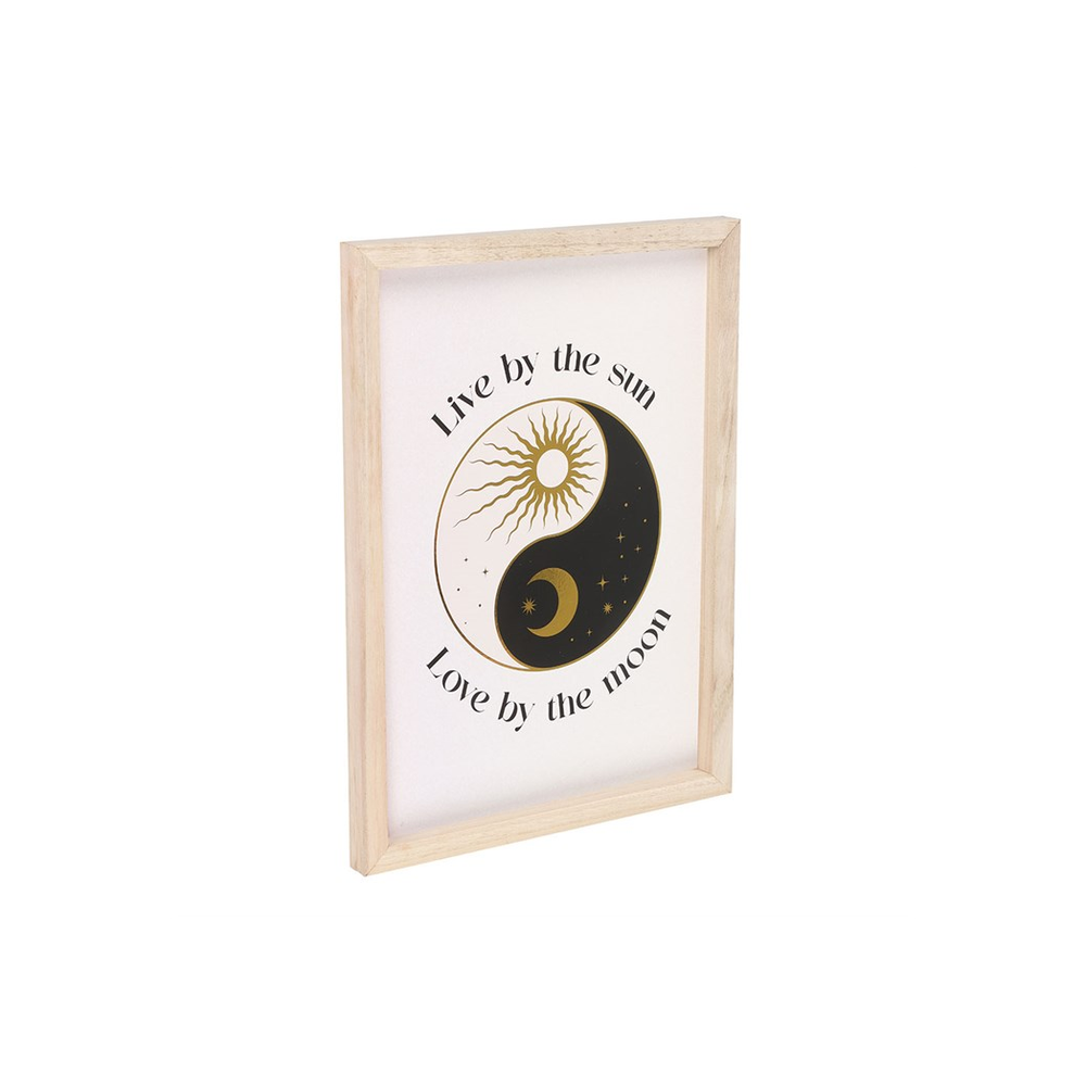 Yin Yang Framed Wall Art Print - ScentiMelti Home Fragrance, Beauty & Gifts UK