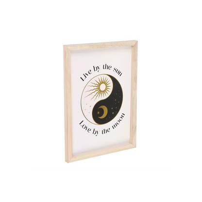 Yin Yang Framed Wall Art Print - ScentiMelti Home Fragrance, Beauty & Gifts UK