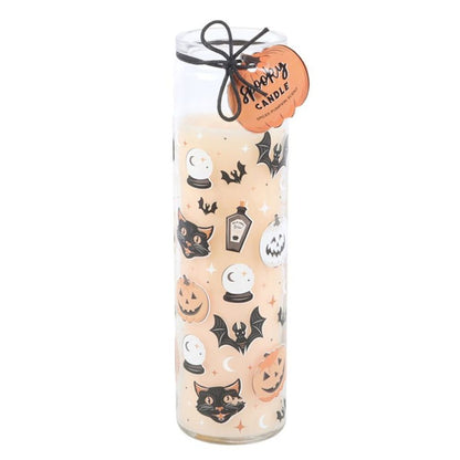 Spooky Spiced Pumpkin Tube Candle - ScentiMelti  Spooky Spiced Pumpkin Tube Candle