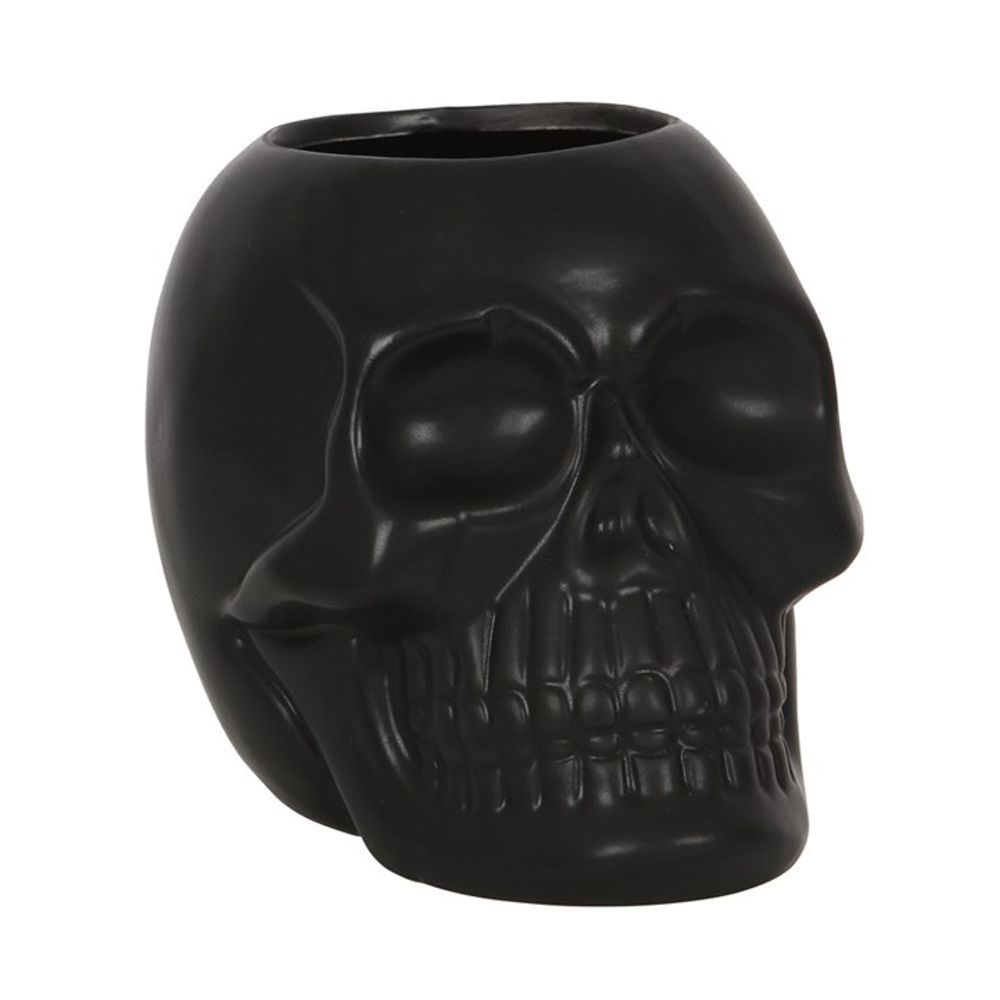 Black Skull Toothbrush Holder - ScentiMelti Home Fragrance, Beauty & Gifts UK