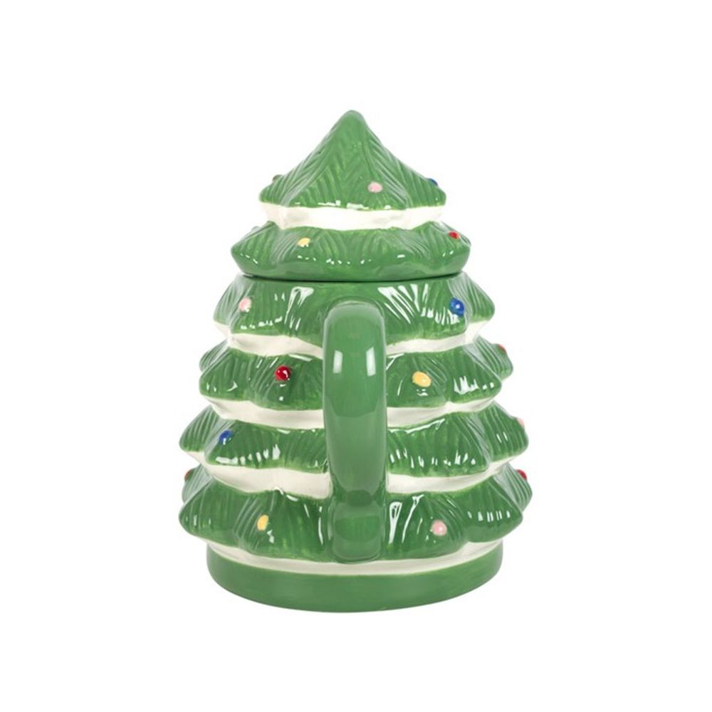 Green Christmas Tree Shaped Mug - ScentiMelti  Green Christmas Tree Shaped Mug