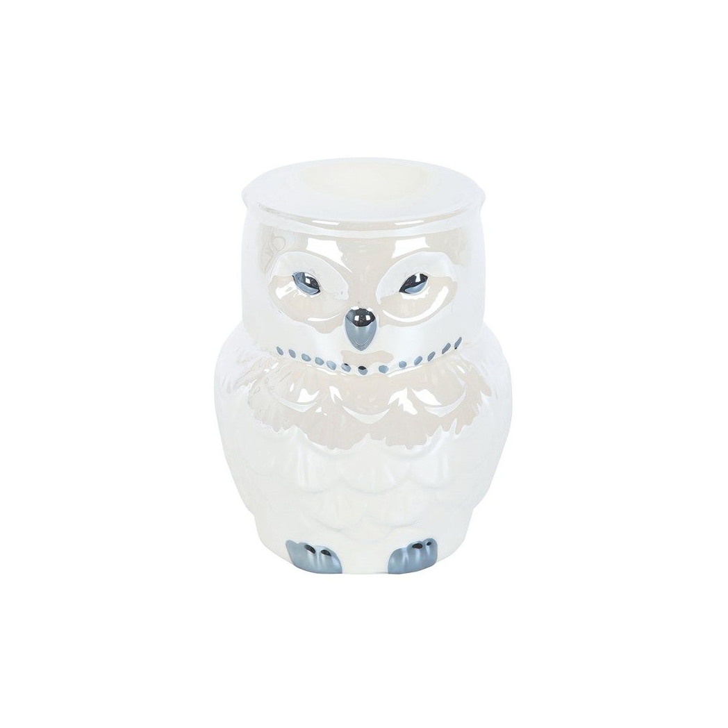 Owl Shaped Iridescent Oil Burner and Wax Warmer - ScentiMelti Home Fragrance, Beauty & Gifts UK