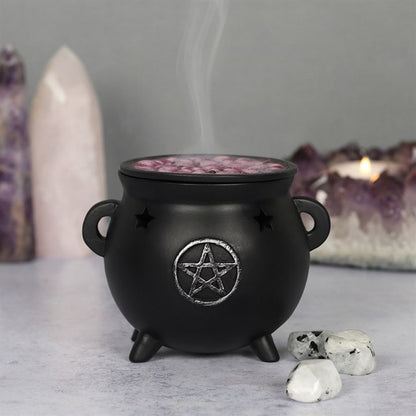 Pentagram Cauldron Incense Cone Holder - ScentiMelti  Pentagram Cauldron Incense Cone Holder