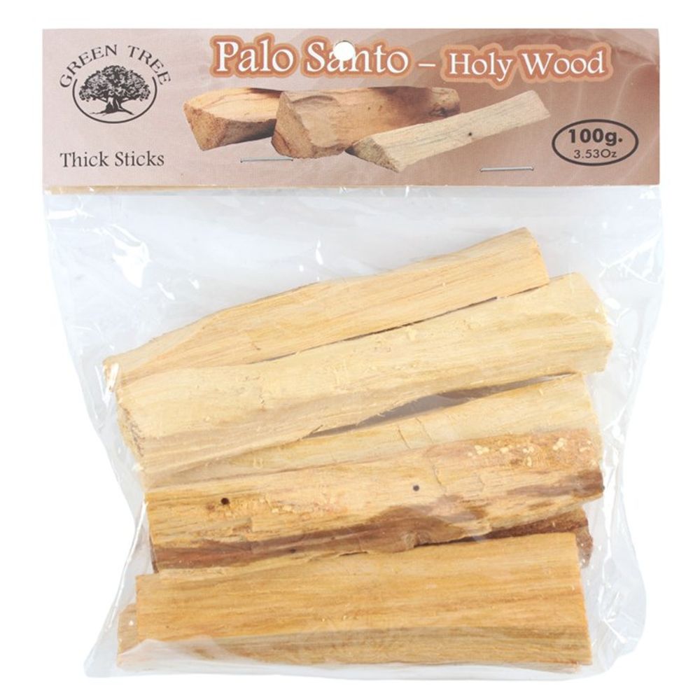 Green Tree Palo Santo Thick Sticks 100g - ScentiMelti Home Fragrance, Beauty & Gifts UK