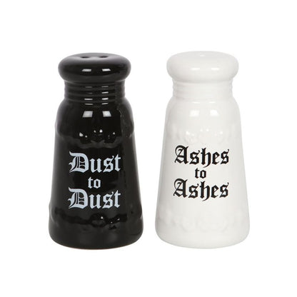 Ashes to Ashes Salt and Pepper Set - ScentiMelti  Ashes to Ashes Salt and Pepper Set