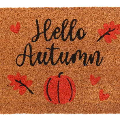 Natural Hello Autumn Doormat - ScentiMelti Home Fragrance, Beauty & Gifts UK