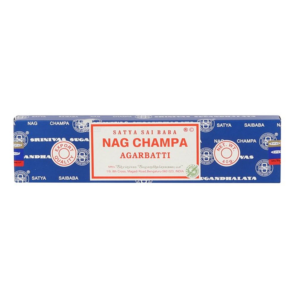 Set of 12 Packets of 40g Sai Baba Nagchampa Incense Sticks - ScentiMelti  Set of 12 Packets of 40g Sai Baba Nagchampa Incense Sticks