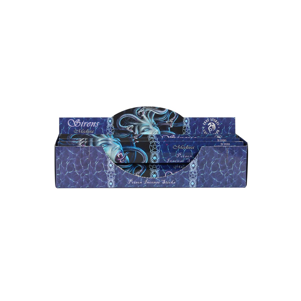 Set of 6 Packets Medusa Poison Incense Sticks by Anne Stokes - ScentiMelti  Set of 6 Packets Medusa Poison Incense Sticks by Anne Stokes