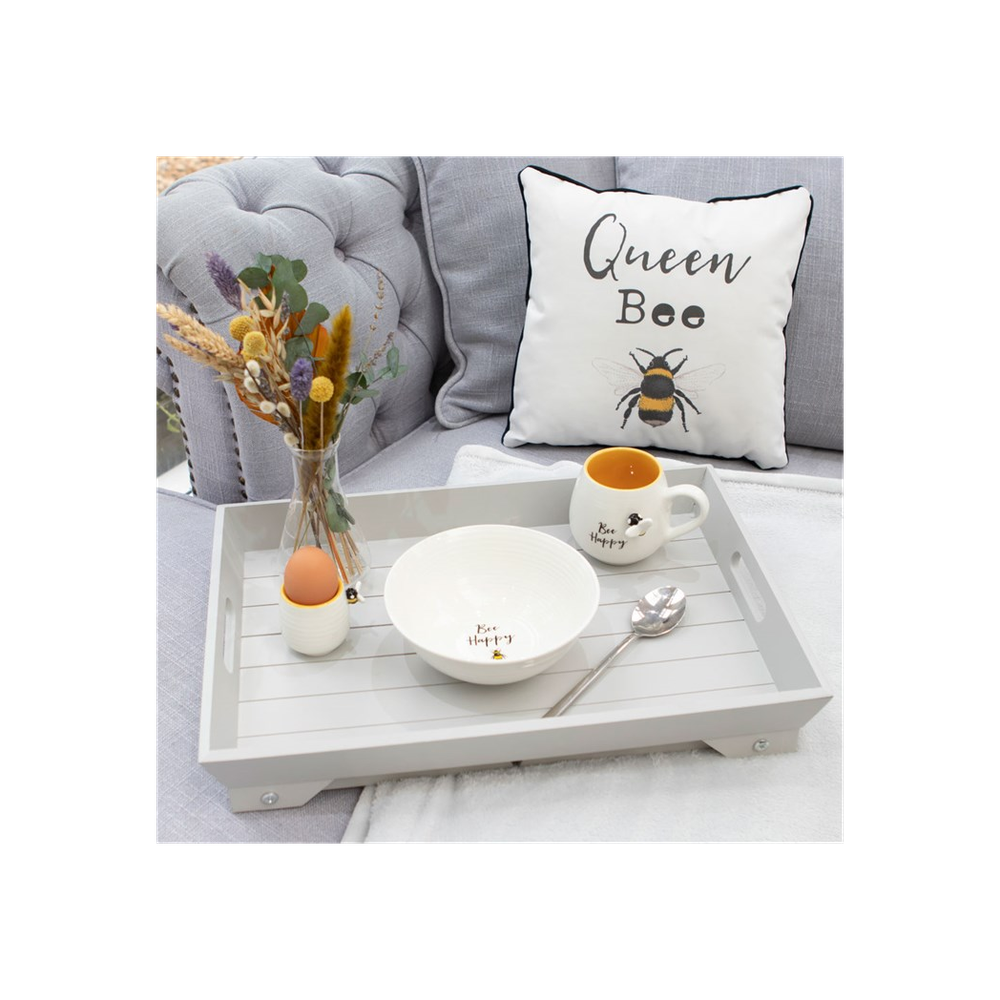 Queen Bee Square Cushion - ScentiMelti Home Fragrance, Beauty & Gifts UK