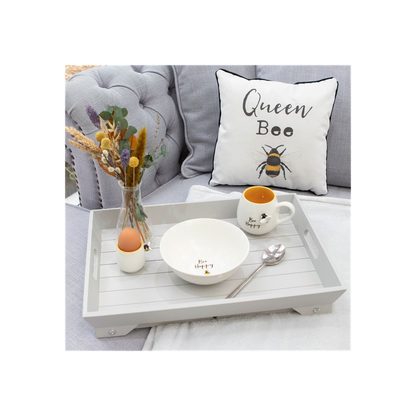 Queen Bee Square Cushion - ScentiMelti Home Fragrance, Beauty & Gifts UK