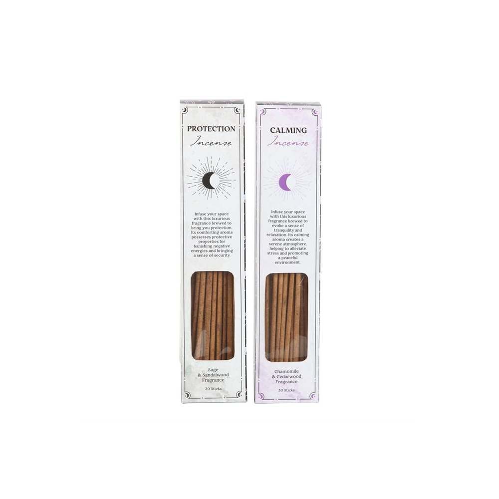 Set of 2 Calming & Protection Incense Stick Sets - ScentiMelti Home Fragrance, Beauty & Gifts UK