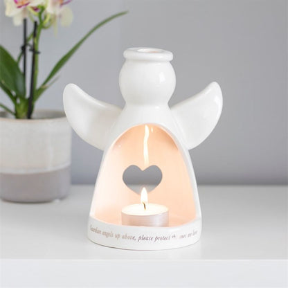 Guardian Angel Tealight Holder - ScentiMelti  Guardian Angel Tealight Holder