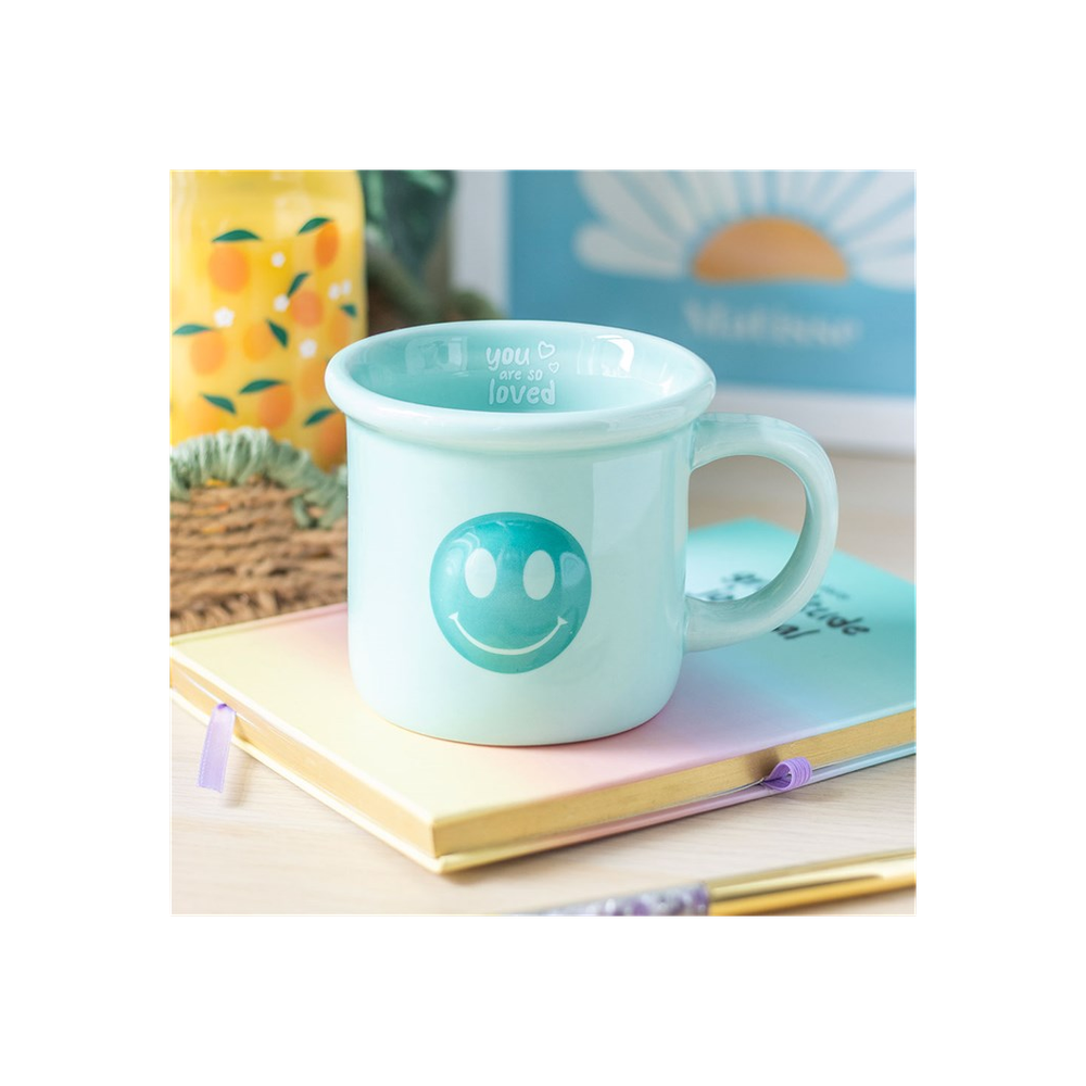 You Are So Loved Happy Face Mug - ScentiMelti Home Fragrance, Beauty & Gifts UK