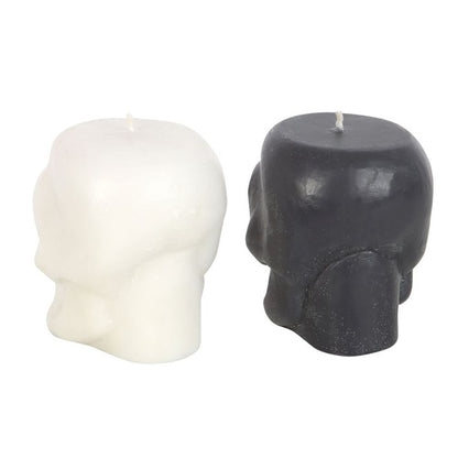 Set of 12 Opium & White Sage Skull Candles in Display - ScentiMelti  Set of 12 Opium & White Sage Skull Candles in Display