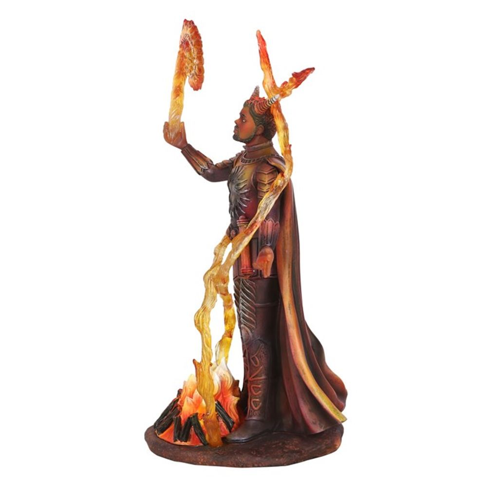 Fire Elemental Wizard Figurine by Anne Stokes - ScentiMelti  Fire Elemental Wizard Figurine by Anne Stokes