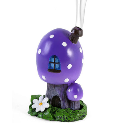 Purple Smoking Toadstool Incense Cone Holder - ScentiMelti  Purple Smoking Toadstool Incense Cone Holder