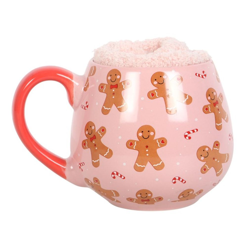 Gingerbread Mug and Socks Set - ScentiMelti Home Fragrance, Beauty & Gifts UK