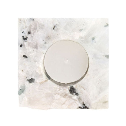 Rainbow Moonstone Candle Holder - ScentiMelti  Rainbow Moonstone Candle Holder