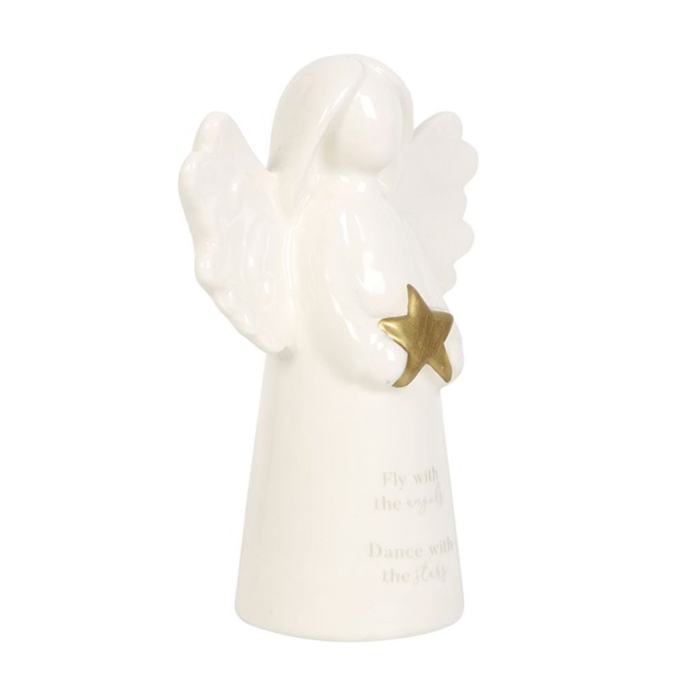 Fly With The Angels Sentiment Angel Ornament - ScentiMelti  Fly With The Angels Sentiment Angel Ornament