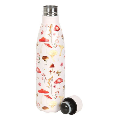 All Over Mushroom Print Metal Water Bottle - ScentiMelti  All Over Mushroom Print Metal Water Bottle