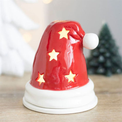 Santa Hat Incense Cone Burner and Tealight Holder - ScentiMelti  Santa Hat Incense Cone Burner and Tealight Holder