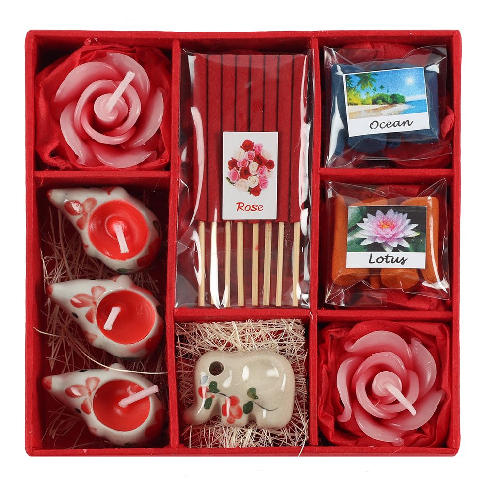 Red Elephant Incense Gift Set - ScentiMelti  Red Elephant Incense Gift Set