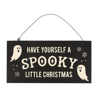 Spooky Little Christmas Hanging Sign - ScentiMelti  Spooky Little Christmas Hanging Sign