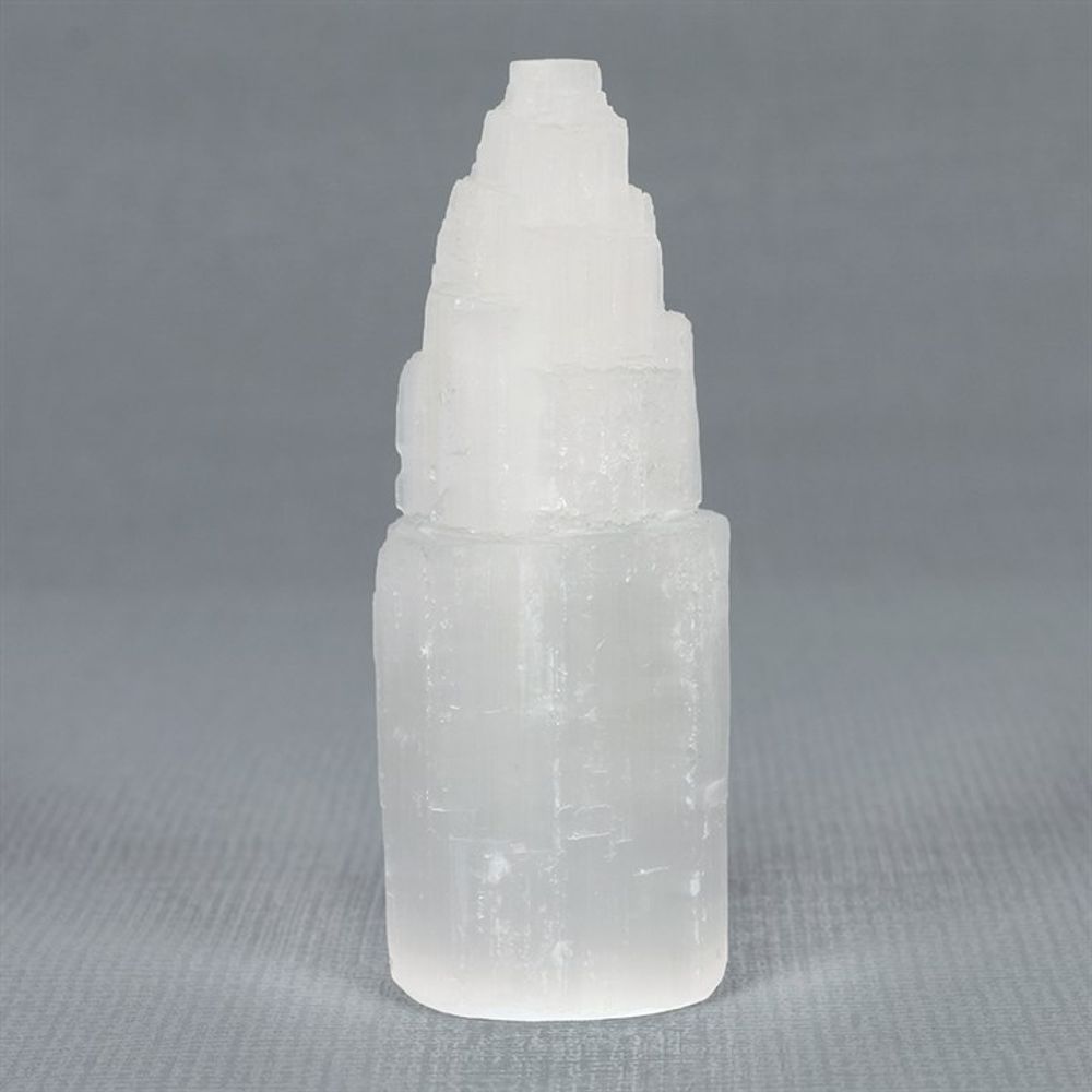 10cm Selenite Mountain - ScentiMelti  10cm Selenite Mountain