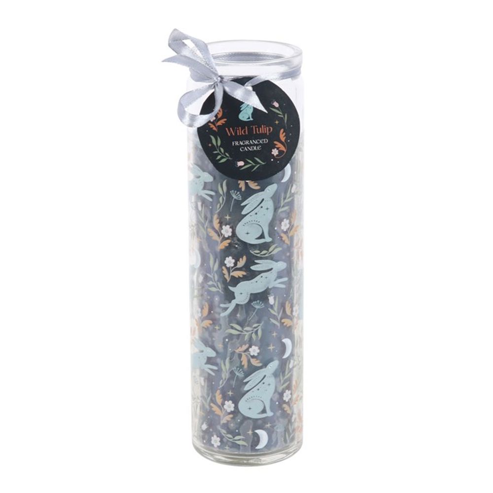 Midnight Hare Wild Tulip Tube Candle - ScentiMelti Home Fragrance, Beauty & Gifts UK