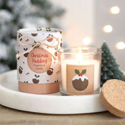 Christmas Pudding Candle - ScentiMelti  Christmas Pudding Candle