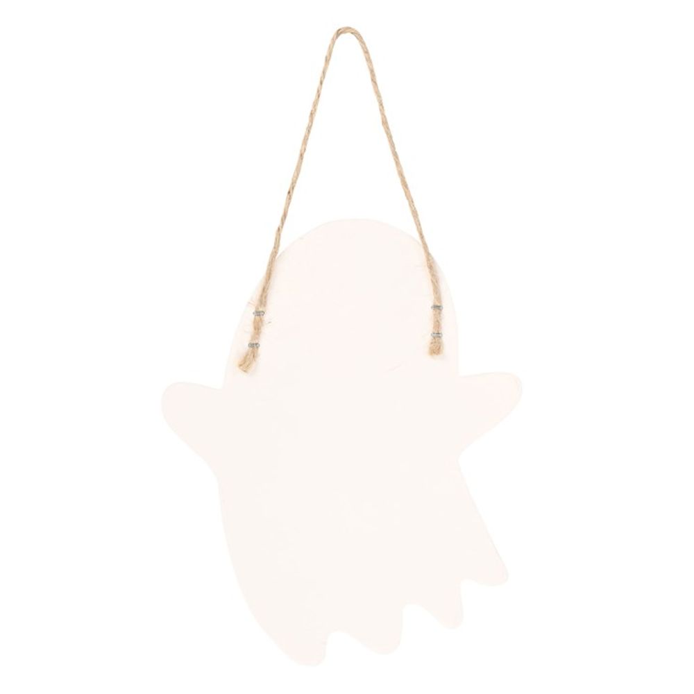 20cm Ghost Shaped Hanging Sign - ScentiMelti  20cm Ghost Shaped Hanging Sign