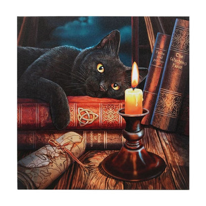 The Witching Hour Light Up Canvas Plaque by Lisa Parker - ScentiMelti  The Witching Hour Light Up Canvas Plaque by Lisa Parker