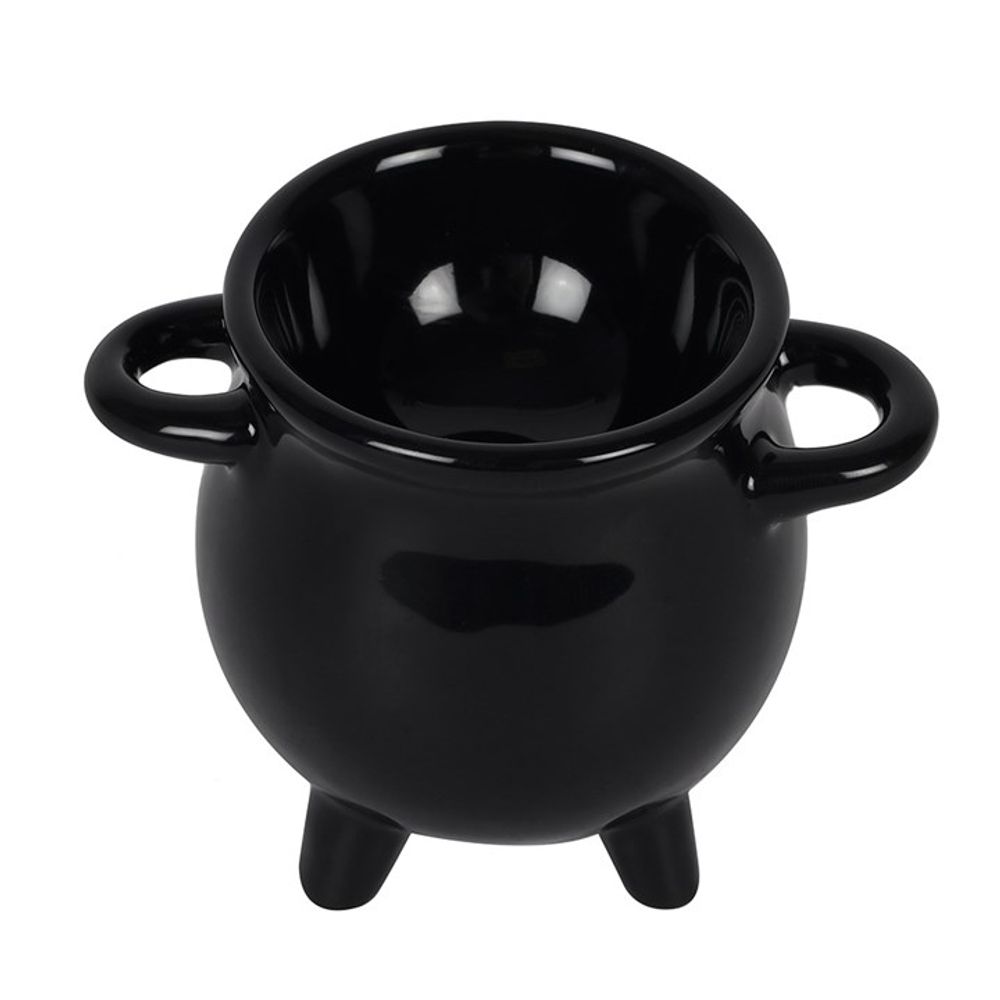 Cauldron Egg Cup with Broom Spoon - ScentiMelti  Cauldron Egg Cup with Broom Spoon