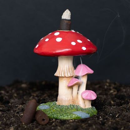 Mushroom Backflow Incense Burner - ScentiMelti  Mushroom Backflow Incense Burner