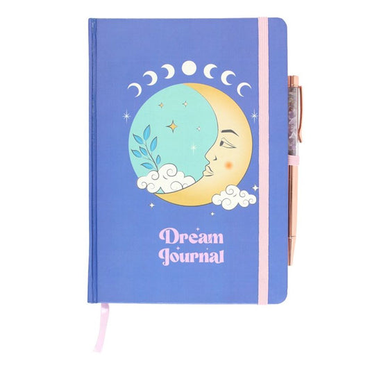 The Moon Dream Journal with Amethyst Pen - ScentiMelti  The Moon Dream Journal with Amethyst Pen