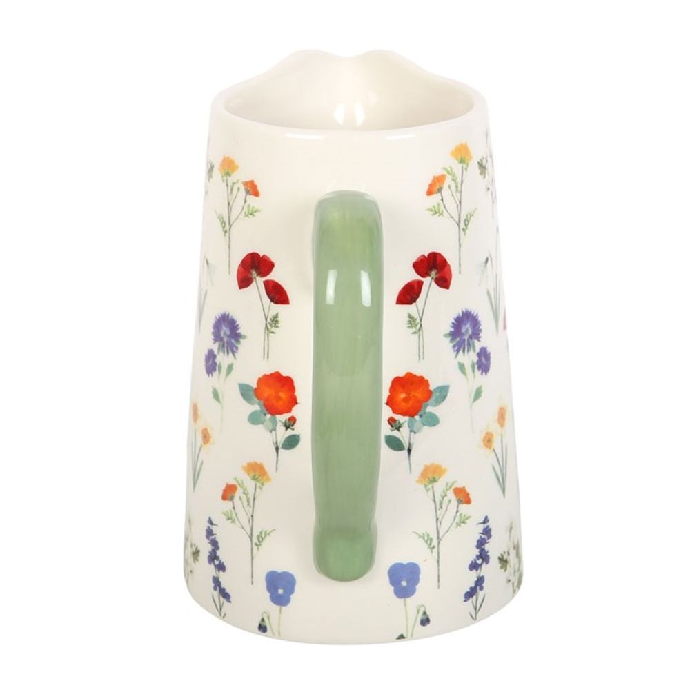 17cm Wildflower Ceramic Flower Jug - ScentiMelti Home Fragrance, Beauty & Gifts UK