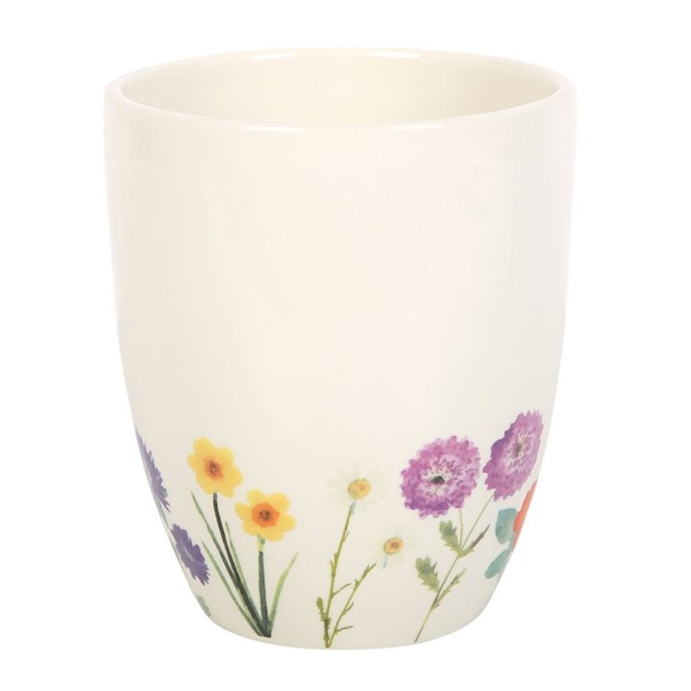 Wildflower Ceramic Plant Pot - ScentiMelti Home Fragrance, Beauty & Gifts UK