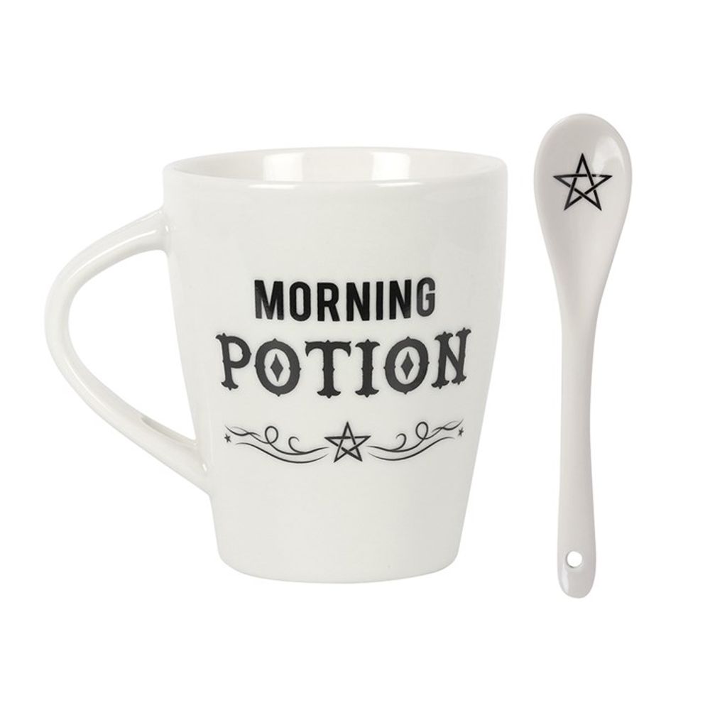 Morning Potion Mug and Spoon Set - ScentiMelti  Morning Potion Mug and Spoon Set