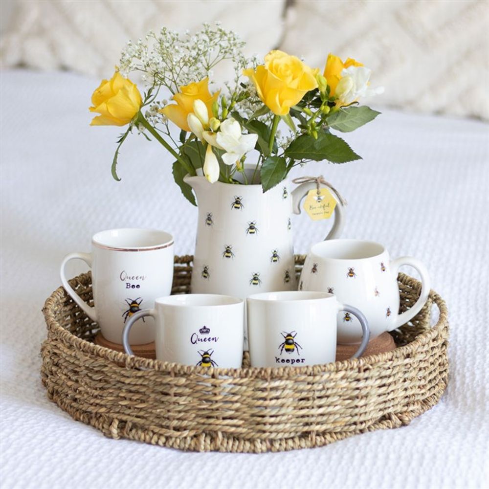 Queen Bee and Bee Keeper Mug Set - ScentiMelti  Queen Bee and Bee Keeper Mug Set