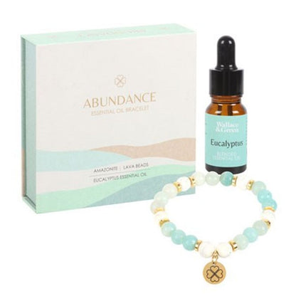 Abundance Amazonite Crystal Essential Oil Bracelet - ScentiMelti  Abundance Amazonite Crystal Essential Oil Bracelet