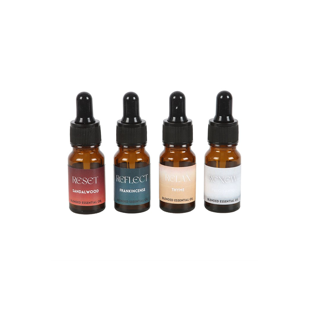 The Meditation Collection Blended Essential Oil Set - ScentiMelti Home Fragrance, Beauty & Gifts UK