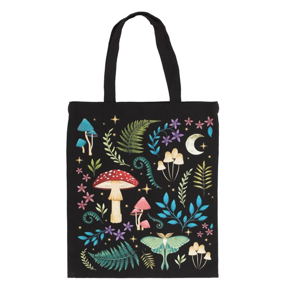 Dark Forest Print Polycotton Tote Bag - ScentiMelti Home Fragrance, Beauty & Gifts UK