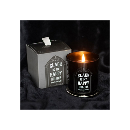 Black is My Happy Colour Opium Candle - ScentiMelti  Black is My Happy Colour Opium Candle