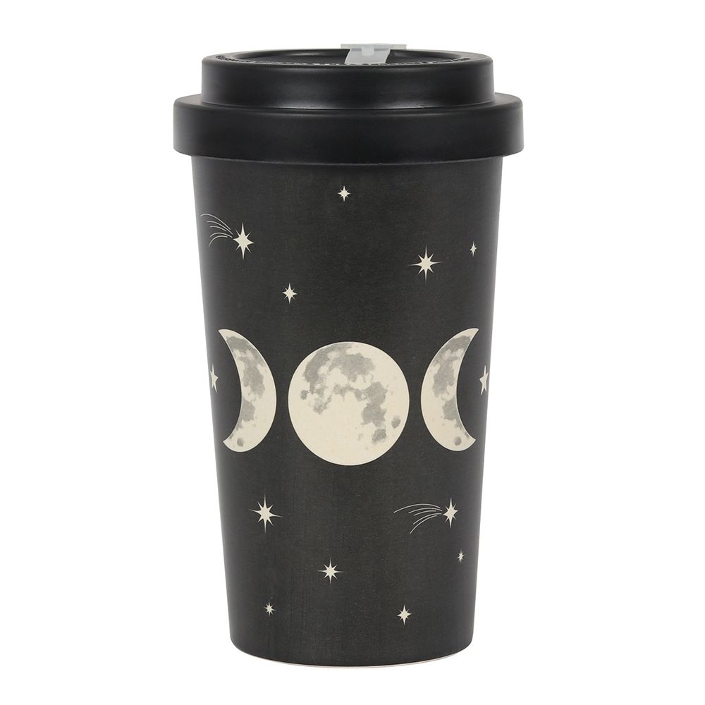 Triple Moon Bamboo Eco Travel Mug - ScentiMelti Home Fragrance, Beauty & Gifts UK