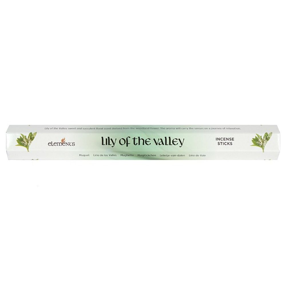 Set of 6 Packets of Elements Lily of the Valley Incense Sticks - ScentiMelti  Set of 6 Packets of Elements Lily of the Valley Incense Sticks