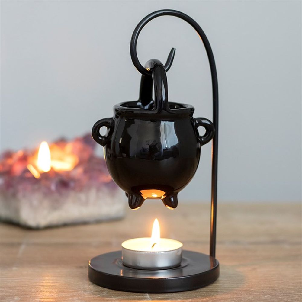 Hanging Cauldron Oil Burner - ScentiMelti  Hanging Cauldron Oil Burner